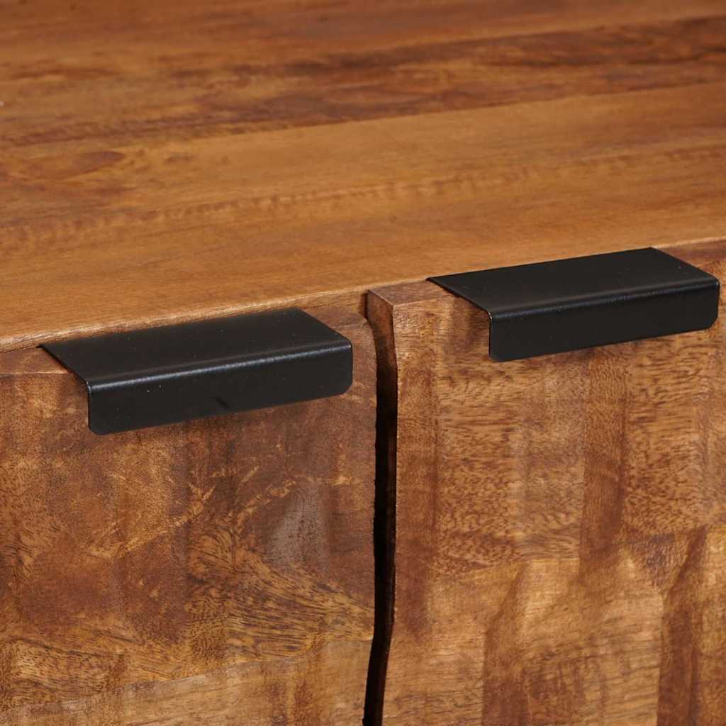Coffee Table Brown 80 x 50 x 40 cm Solid Mango Wood