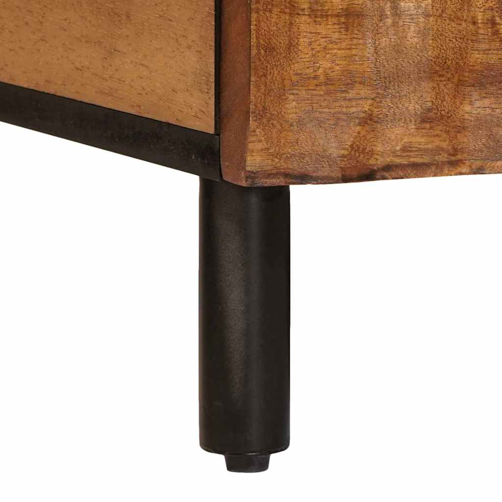 Coffee Table Brown 80 x 50 x 40 cm Solid Mango Wood