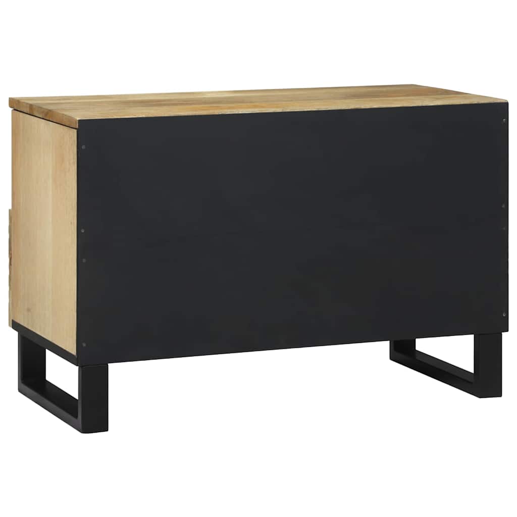 TV Stand 70x33.5x46 cm Solid Mango Wood