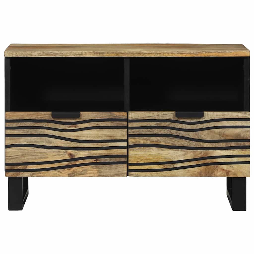 TV Stand 70x33.5x46 cm Solid Mango Wood