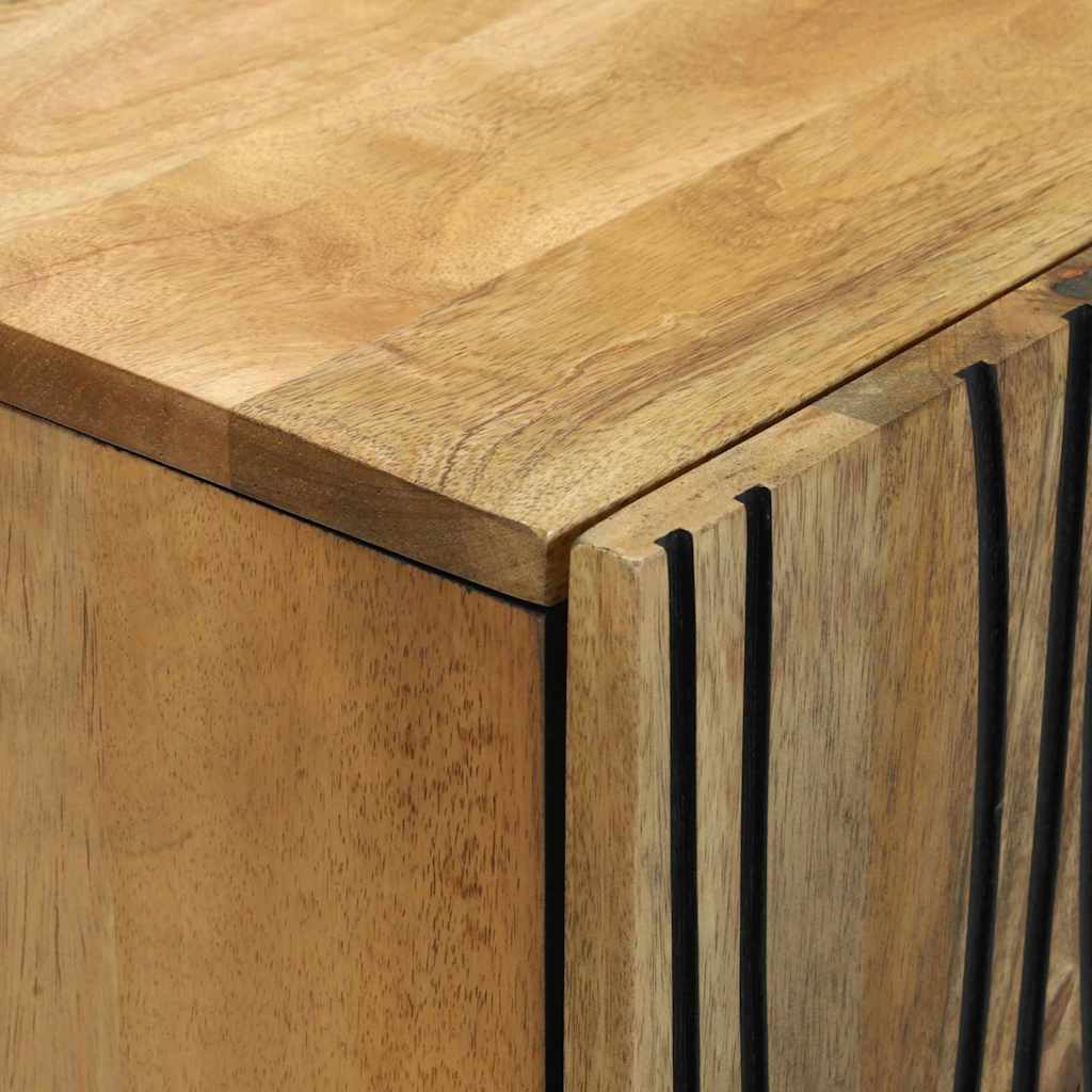 <strong> Šoninė spinta</strong> - 60 x 33.5 x 75 cm, pagaminta iš tvirtos mango medienos.