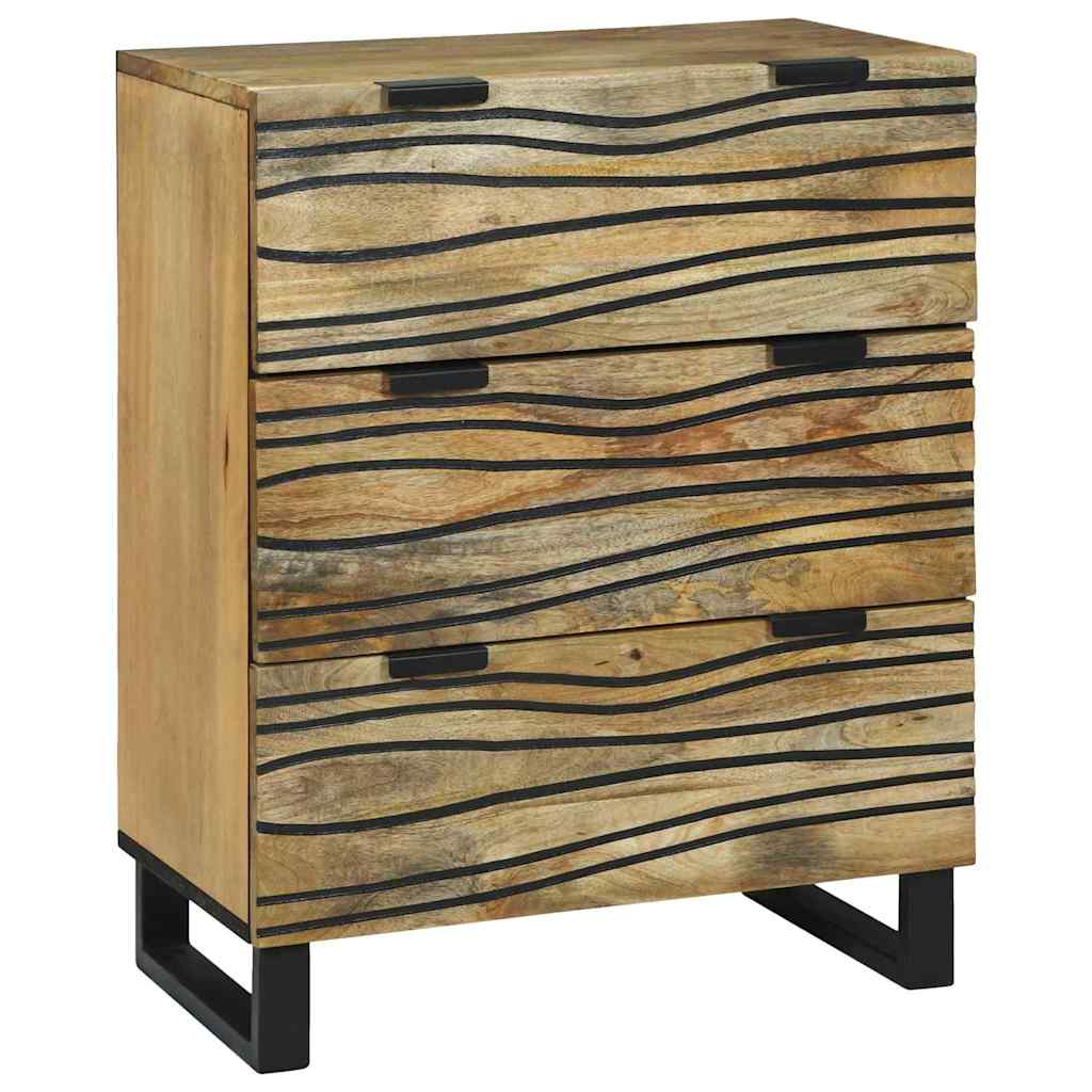 Chest of Drawers 60x33.5x75 cm Solid Mango Wood