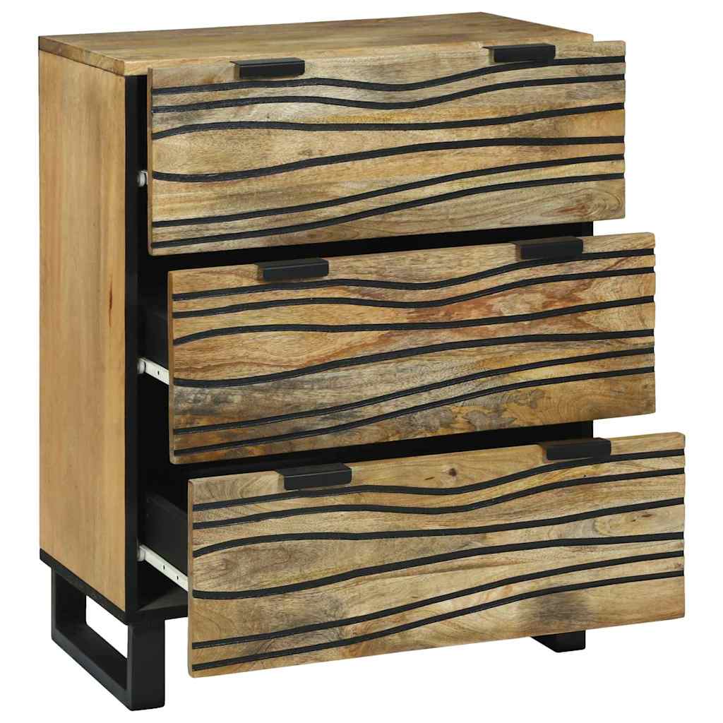 Chest of Drawers 60x33.5x75 cm Solid Mango Wood