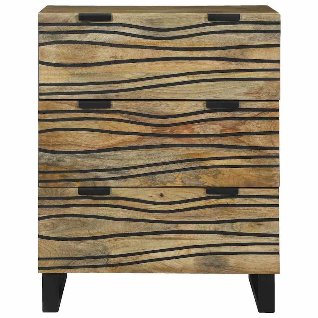 Chest of Drawers 60x33.5x75 cm Solid Mango Wood