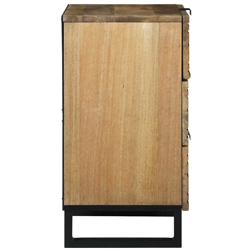 Naktinis kabinetas 50x33x60 cm Kieta mediena Mango