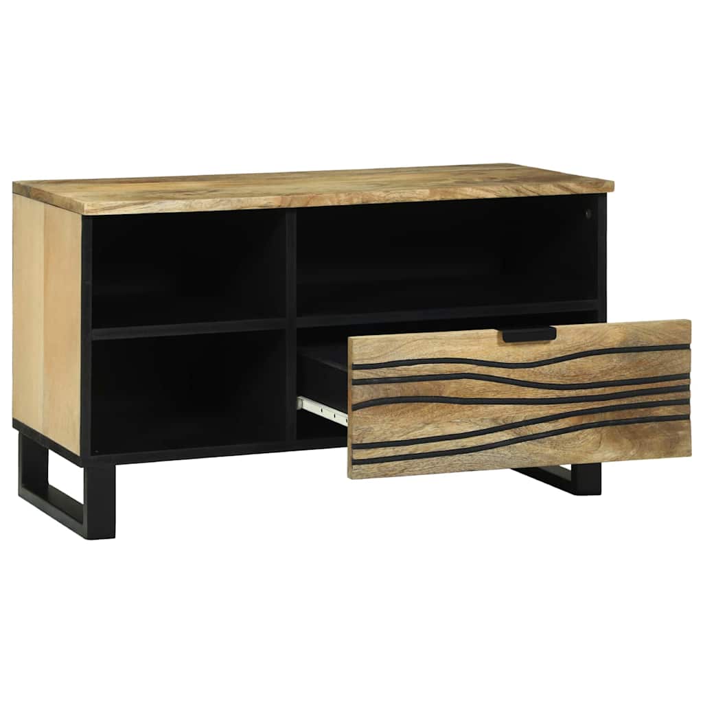 Žiniasklaidos saugojimo spintelė Ruda 80 x 33.5 x 46 cm