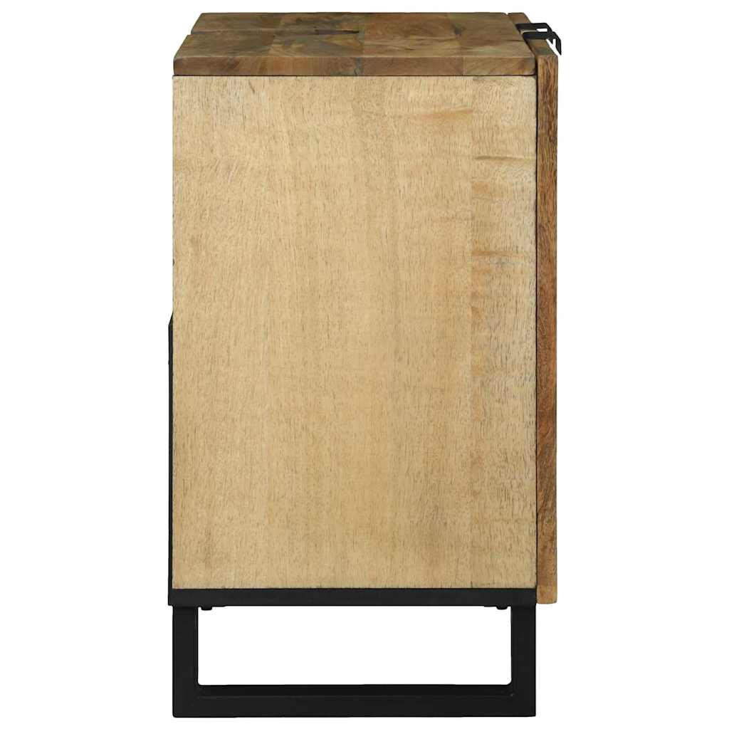 Kriauklės spintelė 62 x 33 x 58 cm, iš tvirto mango ir inžinerinio medžio