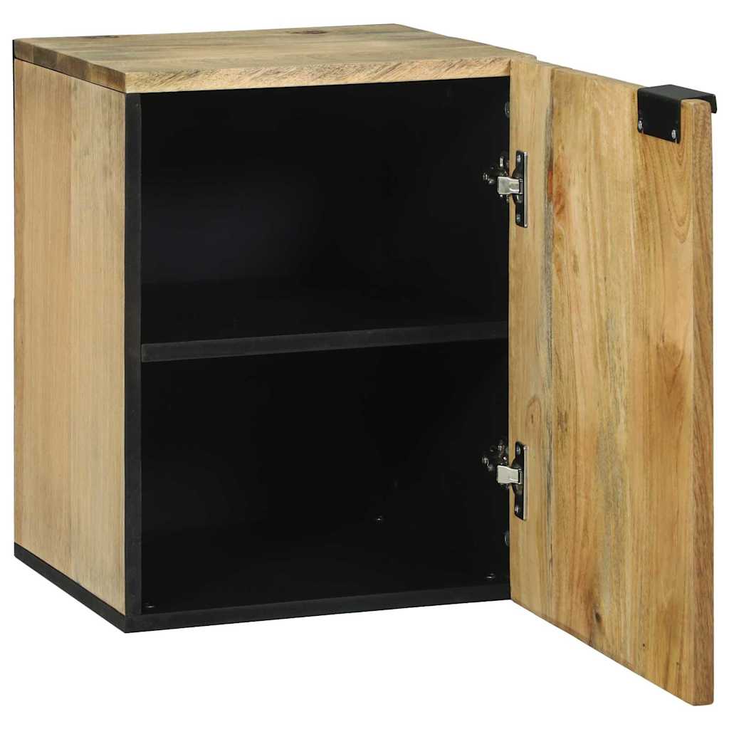 bathroom cabinet - 38 x 33.5 x 48 cm, made of solid and engineered wood.