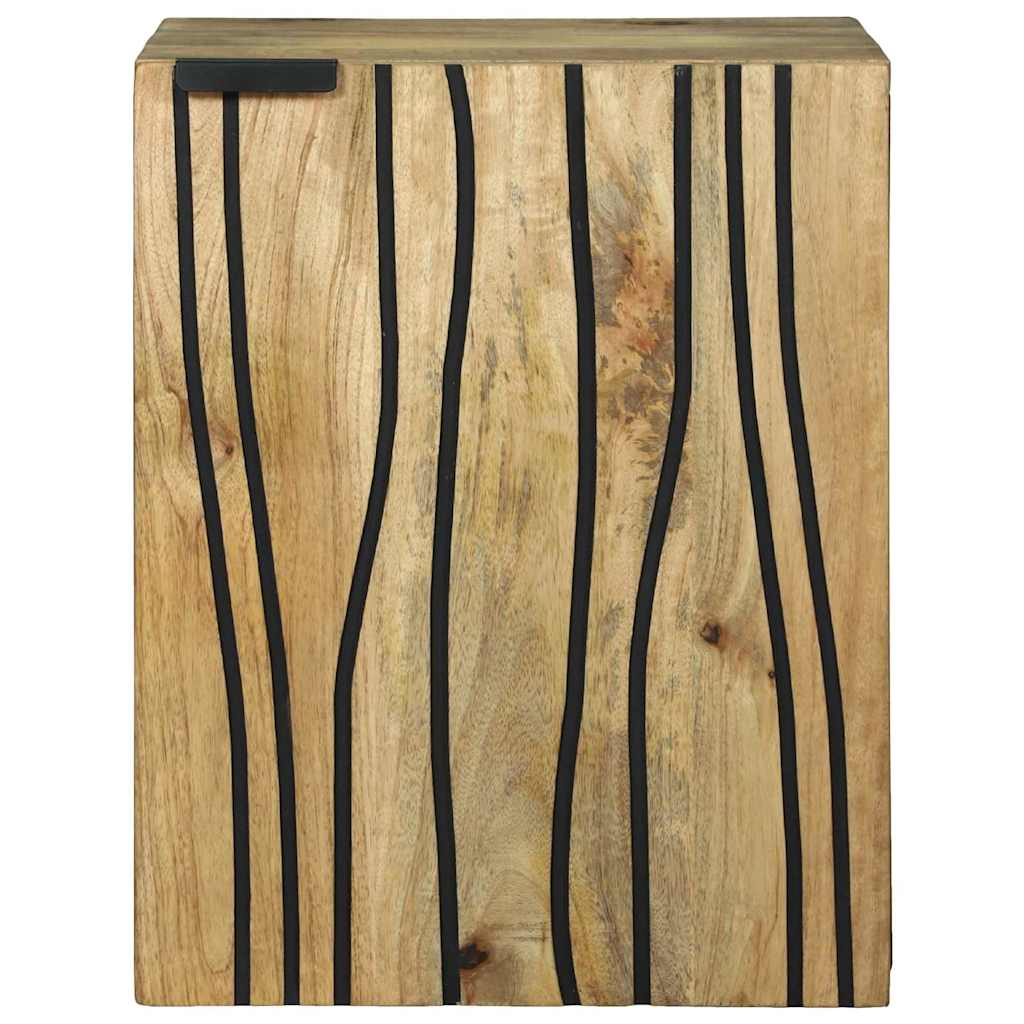 bathroom cabinet - 38 x 33.5 x 48 cm, made of solid and engineered wood.
