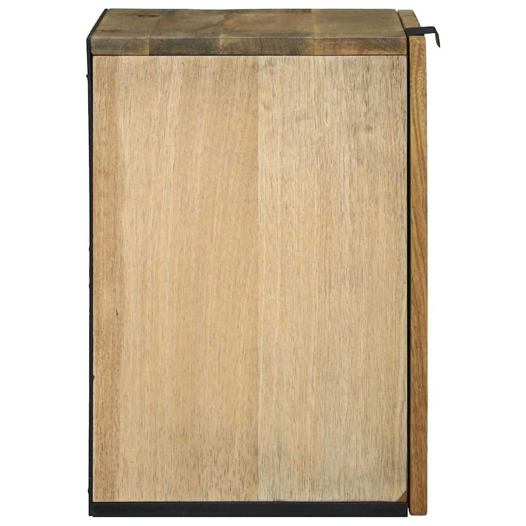 bathroom cabinet - 38 x 33.5 x 48 cm, made of solid and engineered wood.