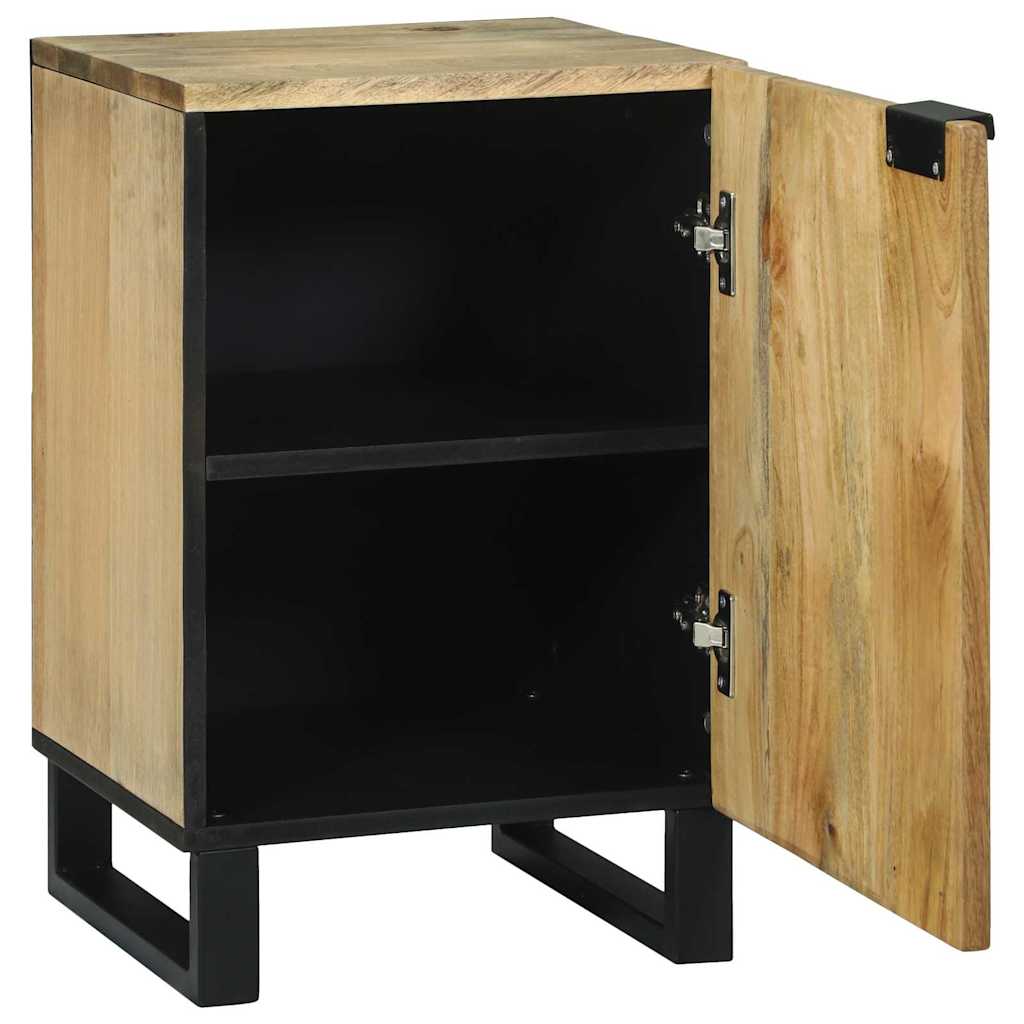 bathroom cabinet 38x33.5x58 cm, made of mango wood and engineered wood