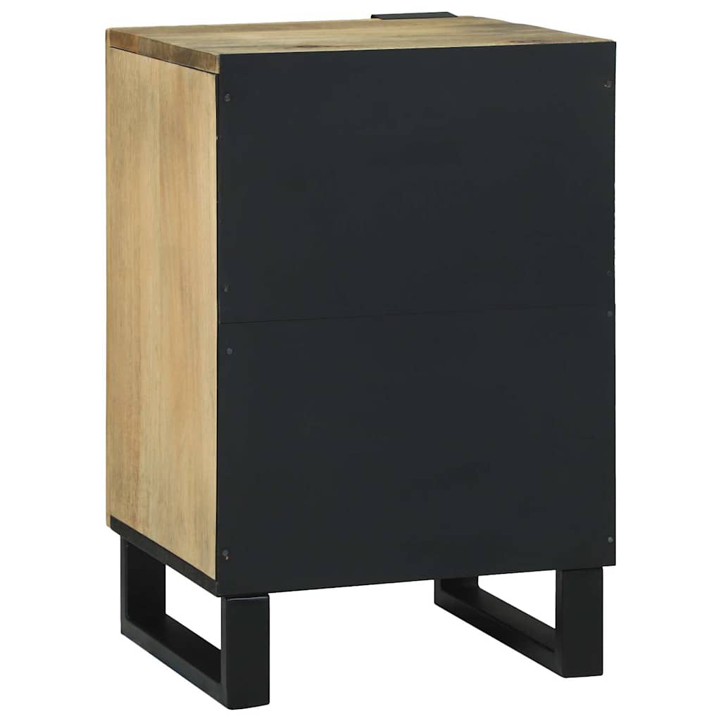 bathroom cabinet 38x33.5x58 cm, made of mango wood and engineered wood