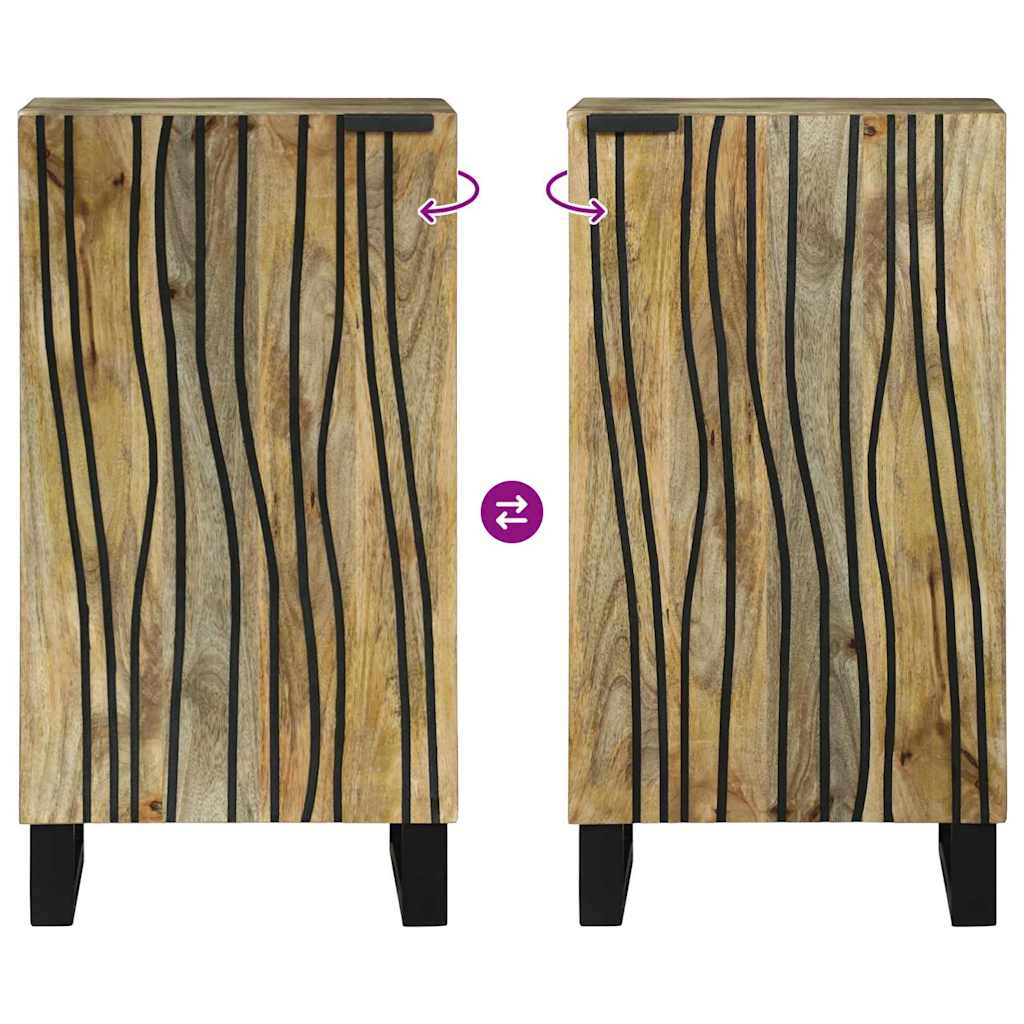 Bufetas - 40 x 33.5 x 75 cm - Kieta mango mediena