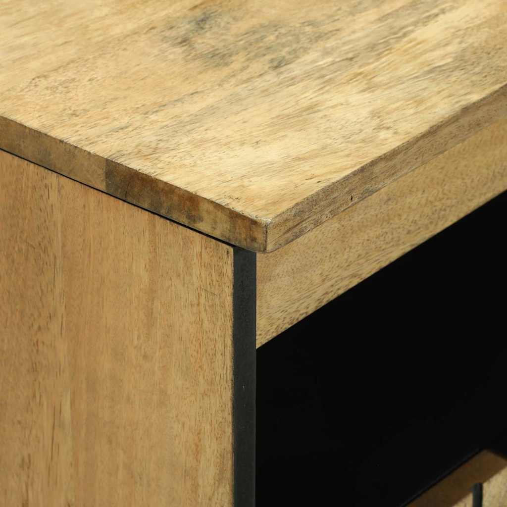 Komodas su stalčių Ruda 60 x 33 x 75 cm mango medienos masyvas