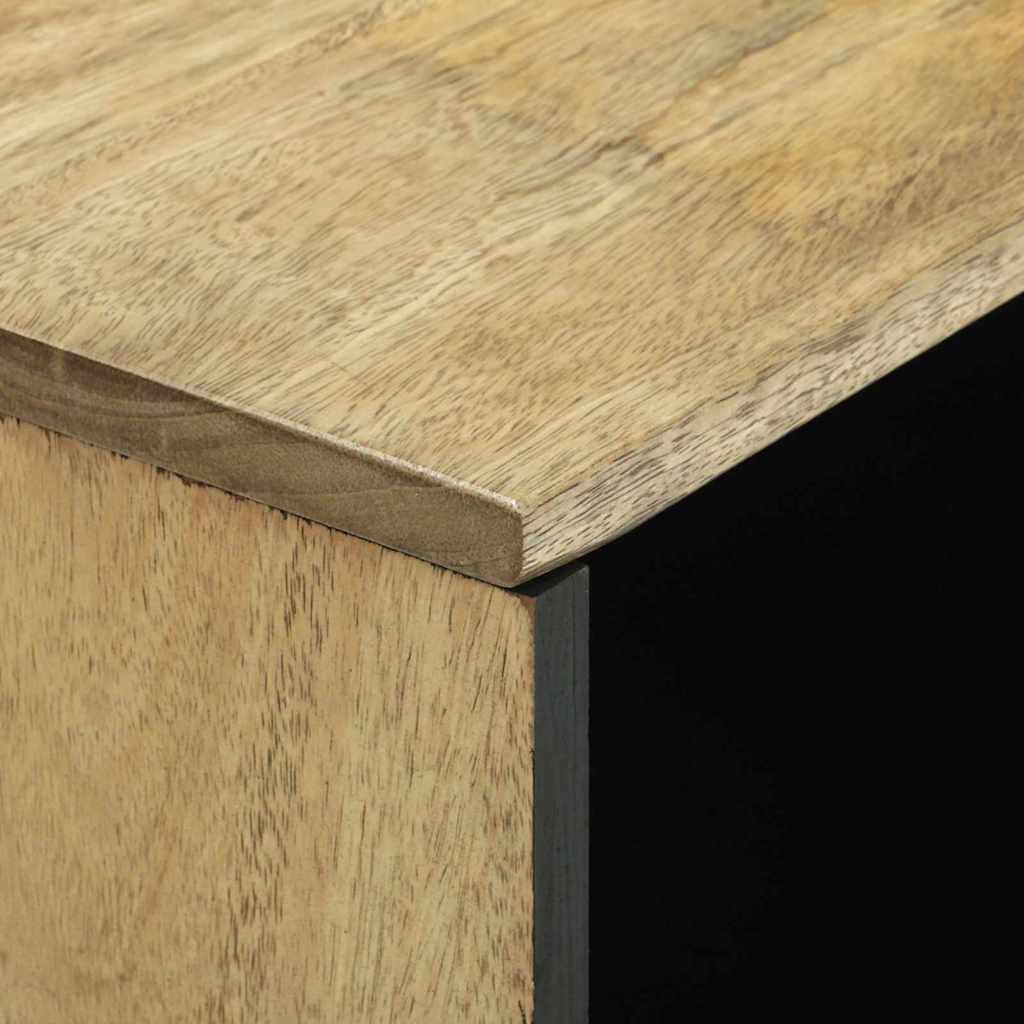 Šoninė spinta – 80x33.5x75 cm, pagaminta iš tvirto mango medžio