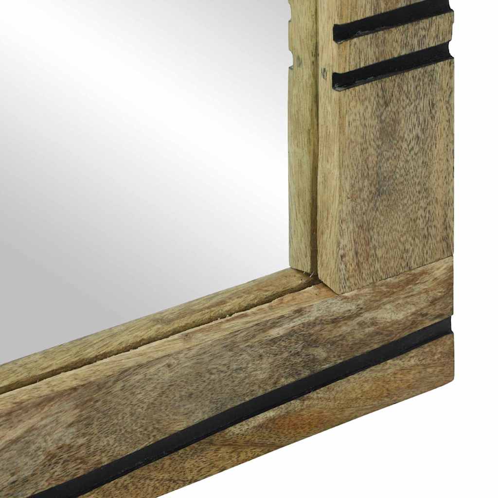 vonios veidrodis 50 x 70 x 30 cm, pagamintas iš mangų medienos.