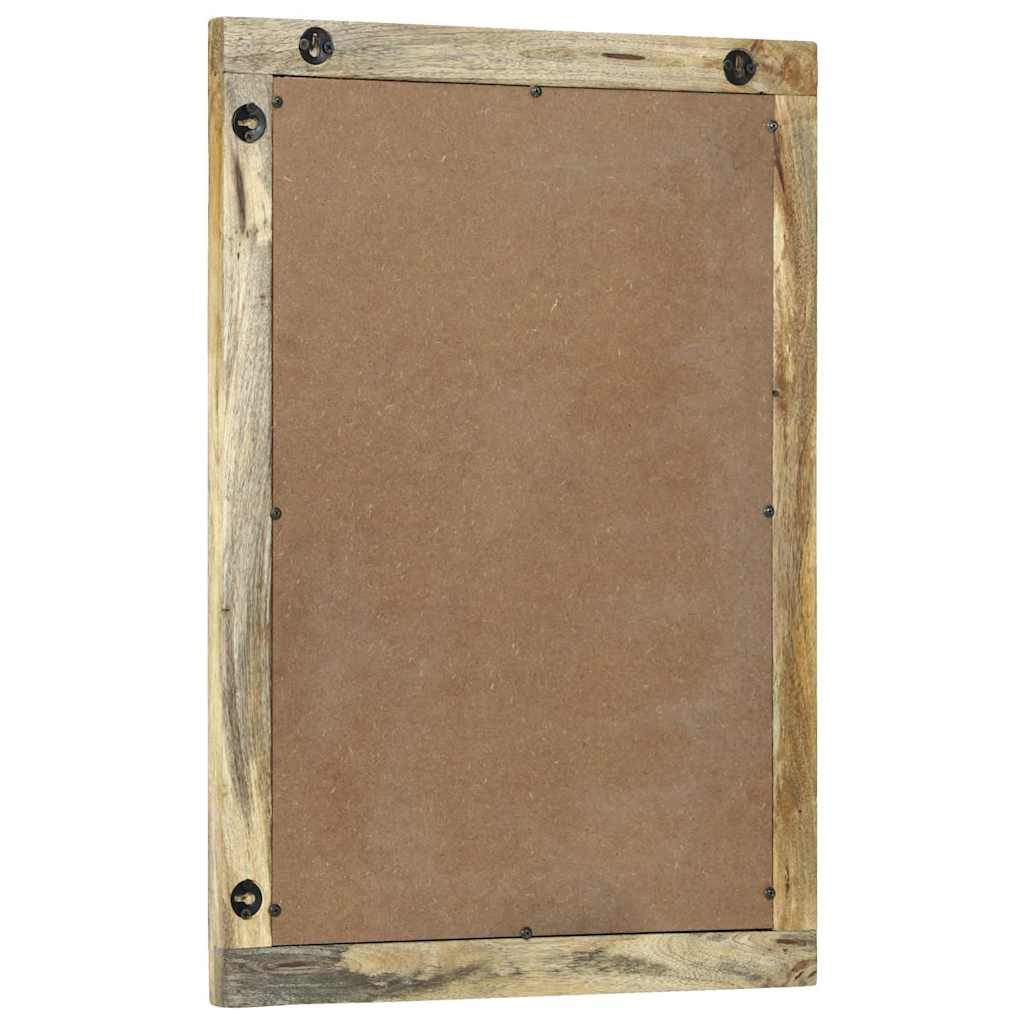 vonios veidrodis 50 x 70 x 30 cm, pagamintas iš mangų medienos.