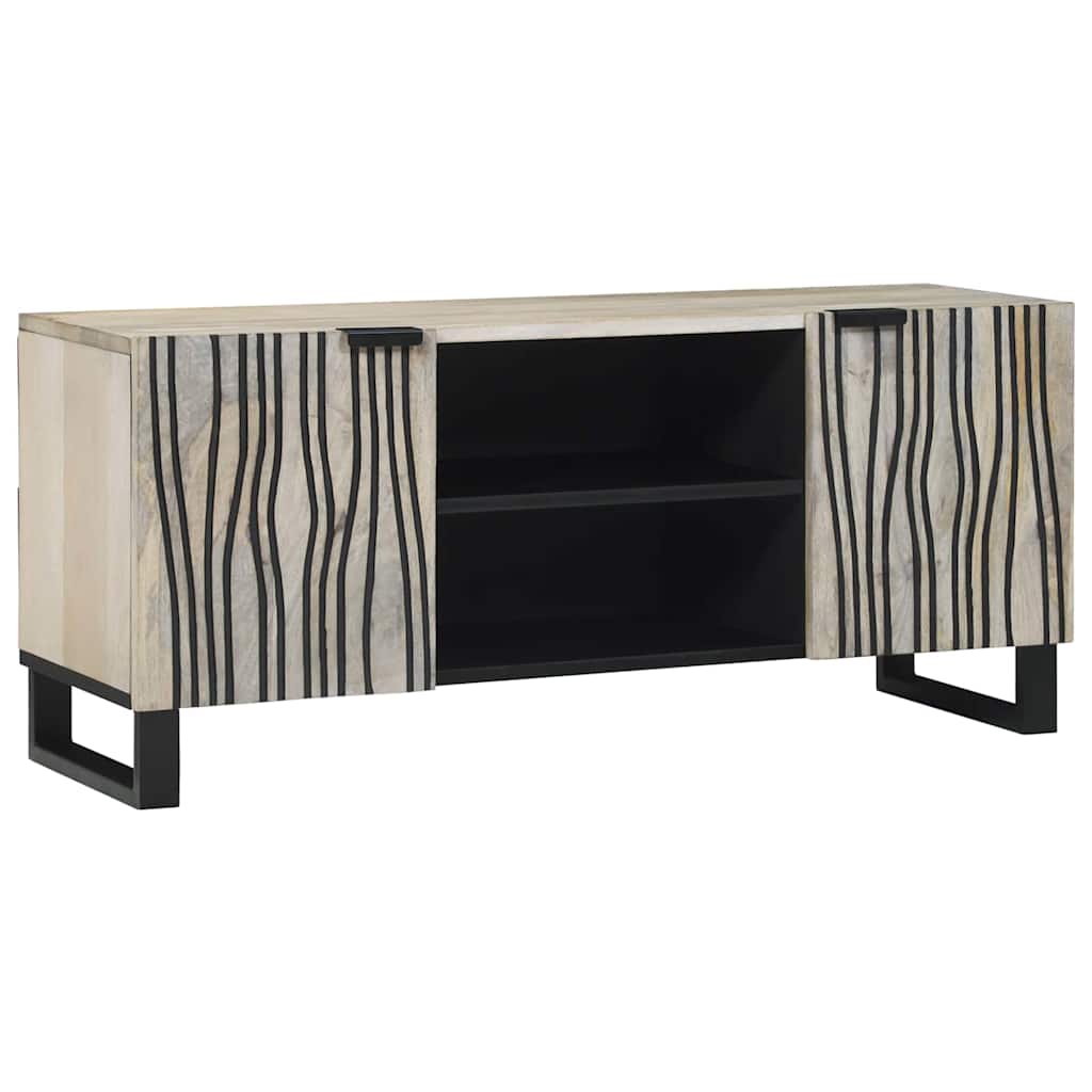 TV vienetai Balta 105 x 33 x 46 cm Apdirbta mediena