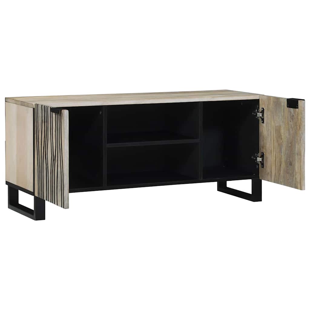 TV vienetai Balta 105 x 33 x 46 cm Apdirbta mediena