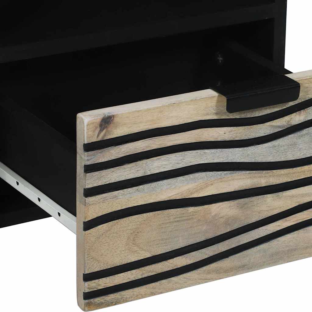 TV vienetai su stalčių Balta 70 x 33 x 46 cm Apdirbta mediena