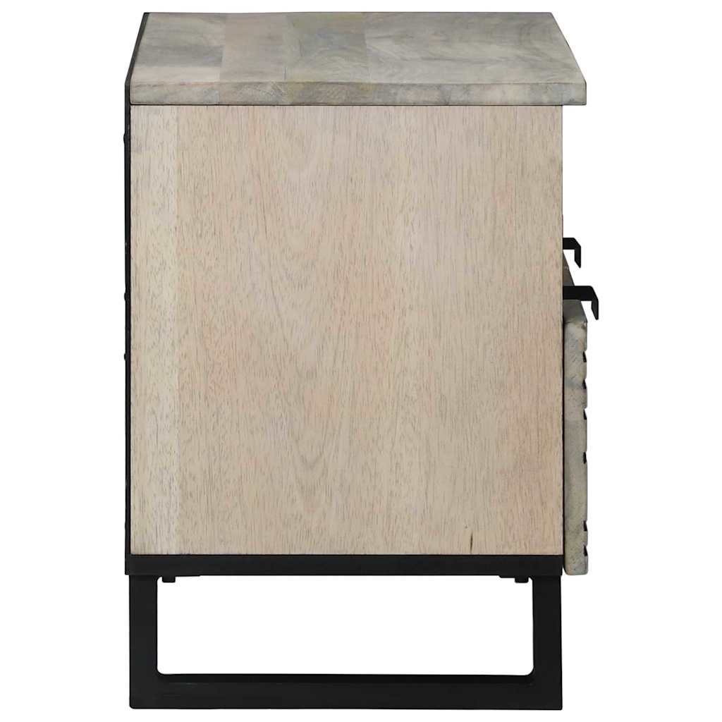 TV vienetai su stalčių Balta 70 x 33 x 46 cm Apdirbta mediena