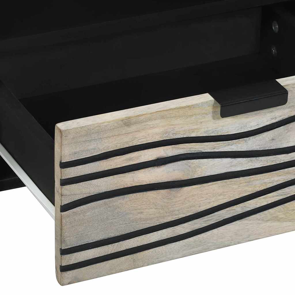 TV vienetai su stalčių Balta 105 x 33 x 46 cm Apdirbta mediena