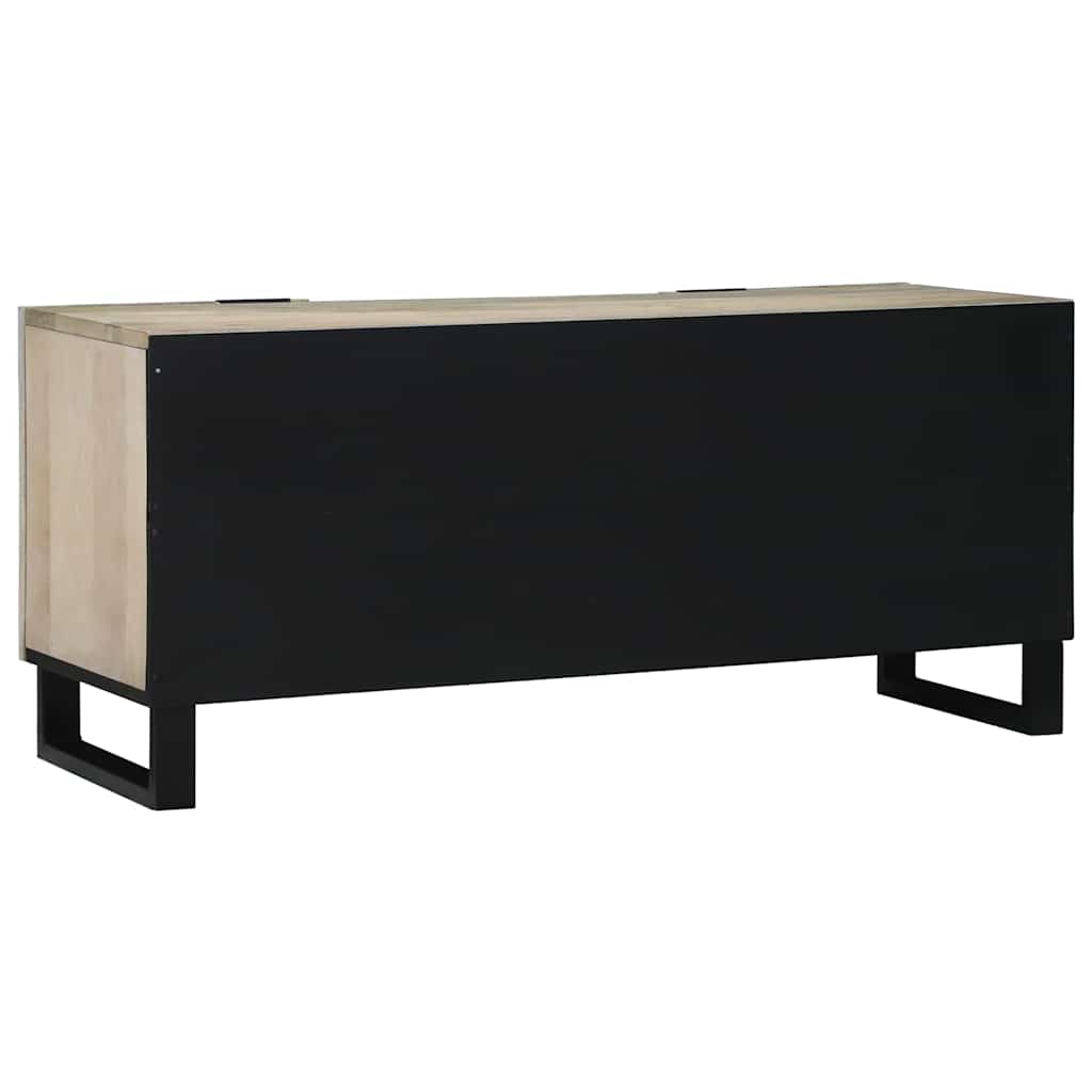TV vienetai su stalčių Balta 105 x 33 x 46 cm Apdirbta mediena