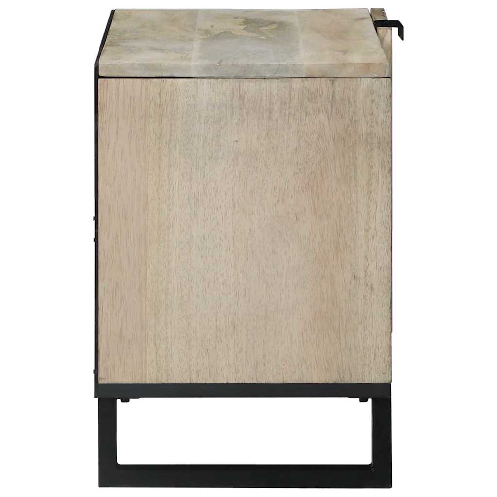 TV vienetai Balta 80 x 33 x 46 cm Apdirbta mediena