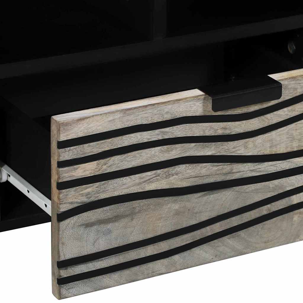TV vienetai su stalčių Balta 105 x 33 x 46 cm Apdirbta mediena