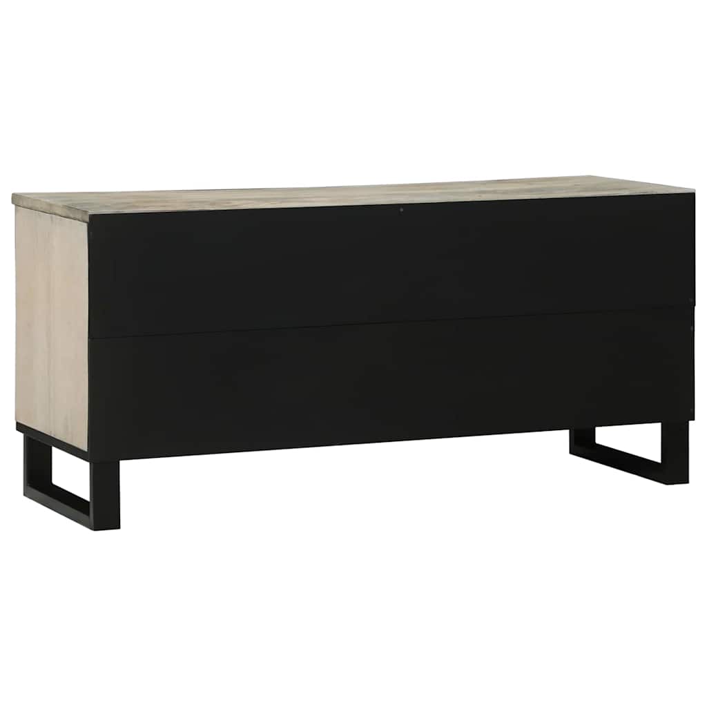 TV vienetai su stalčių Balta 105 x 33 x 46 cm Apdirbta mediena