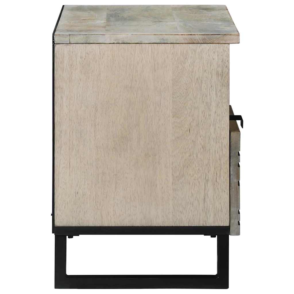 Media storage cabinets and racks White and black