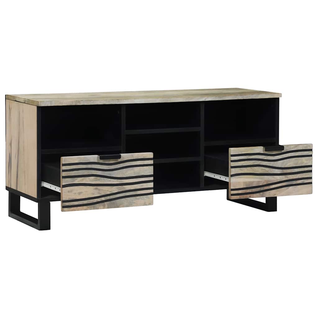 Media Storage Cabinets and Shelving White and Black