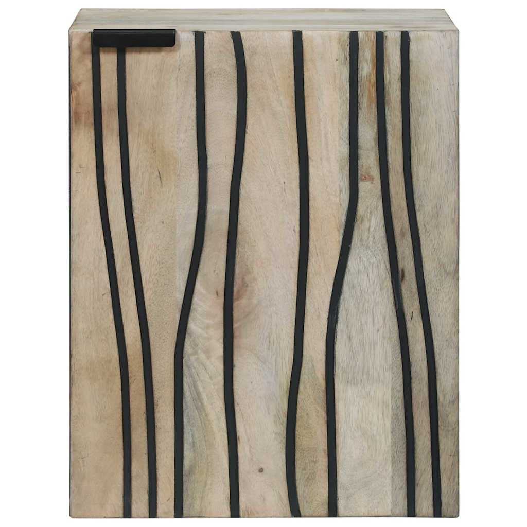 Praustuvo spintelė su lentyna su saugykla su durimis Ruda 38 x 33.5 x 48 cm