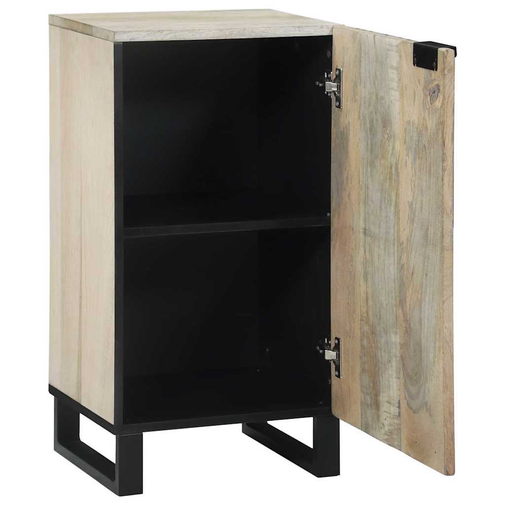 Media storage cabinets and racks White and black