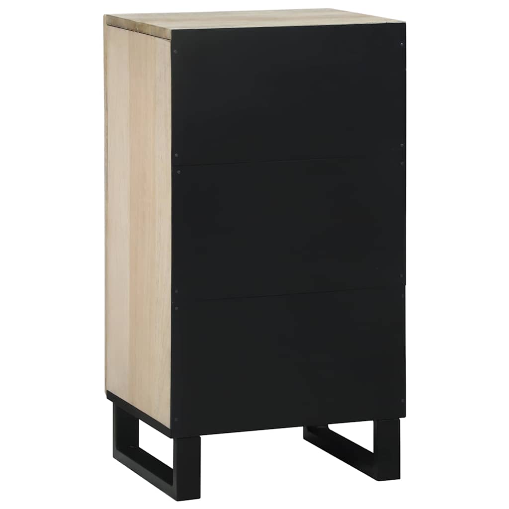 Media storage cabinets and racks White and black