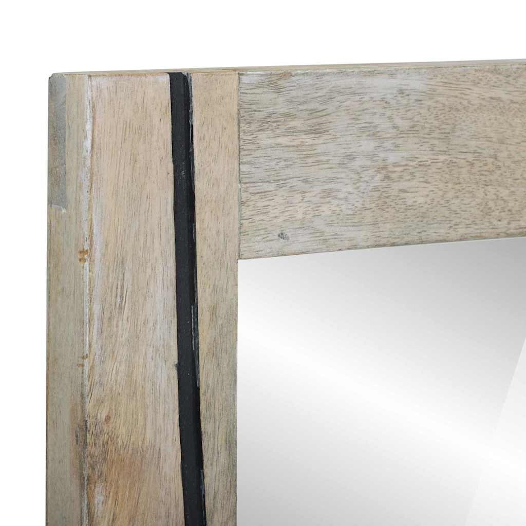 Vonios veidrodis su veidrodžiu Ruda, sidabrinė