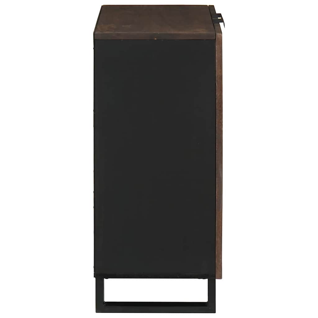 Komoda 60 x 33.5 x 75 cm, pagaminta iš kietos mango medienos.