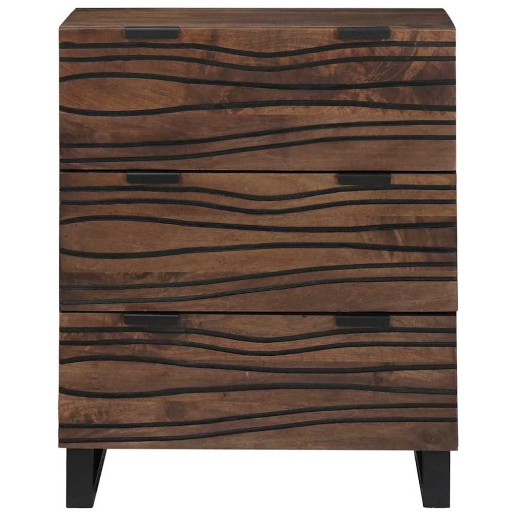 Bufetas - 60x33.5x75 cm, pagamintas iš kietos mango medienos