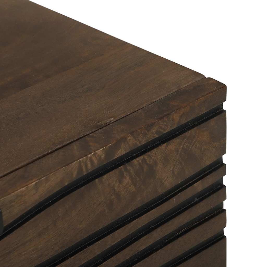 Nightstand 50x33x60 cm Solid Mango Wood