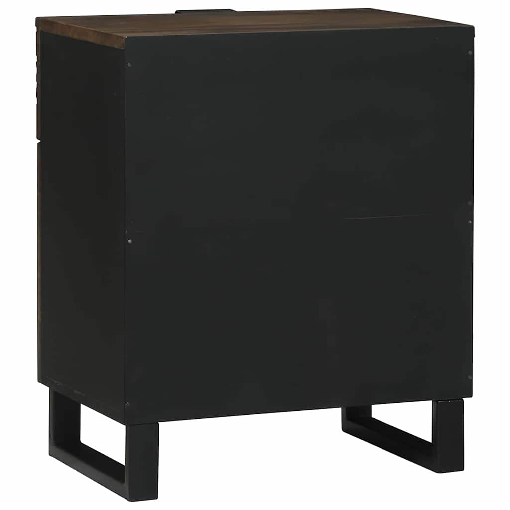 Nightstand 50x33x60 cm Solid Mango Wood