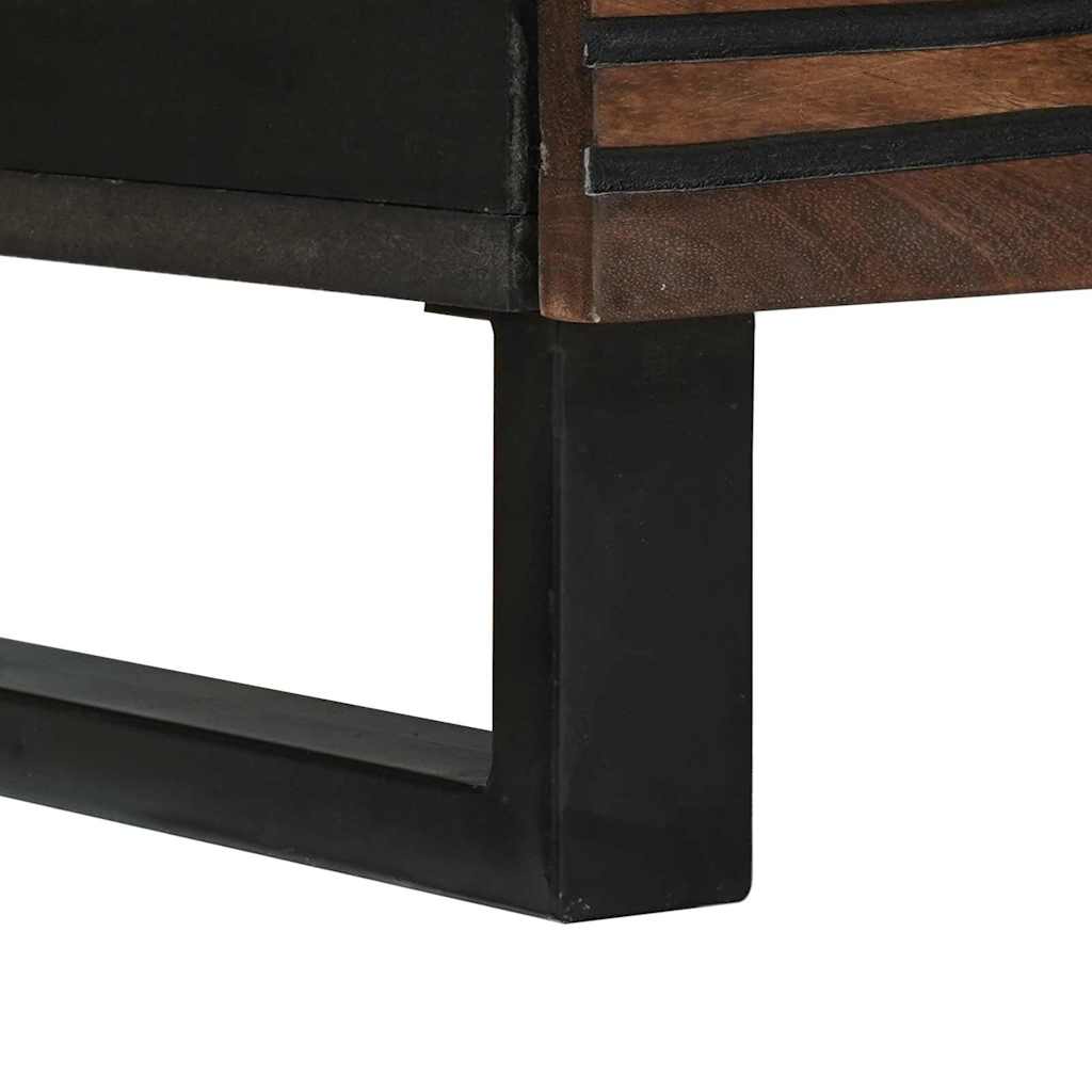 TV vienetai su stalčių graikinis riešutmedis 80 x 33 x 46 cm