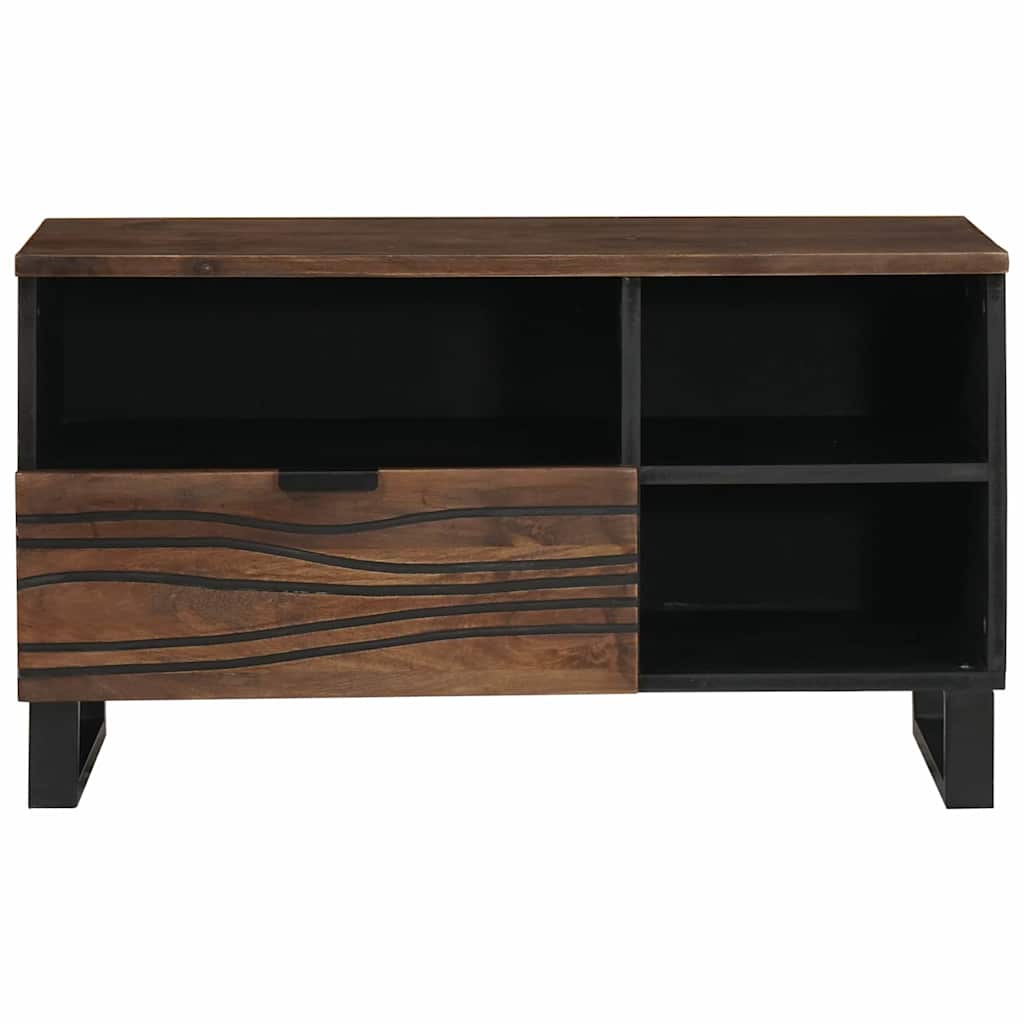 TV vienetai su stalčių graikinis riešutmedis 80 x 33 x 46 cm