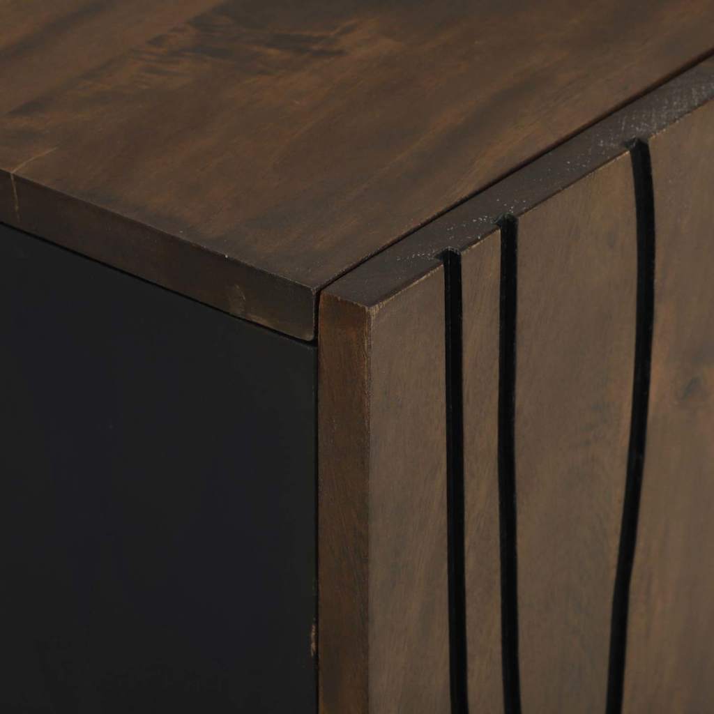 Vonios kriauklės spintelė 62 x 33 x 58 cm – Tvirto mangų medžio dizainas.