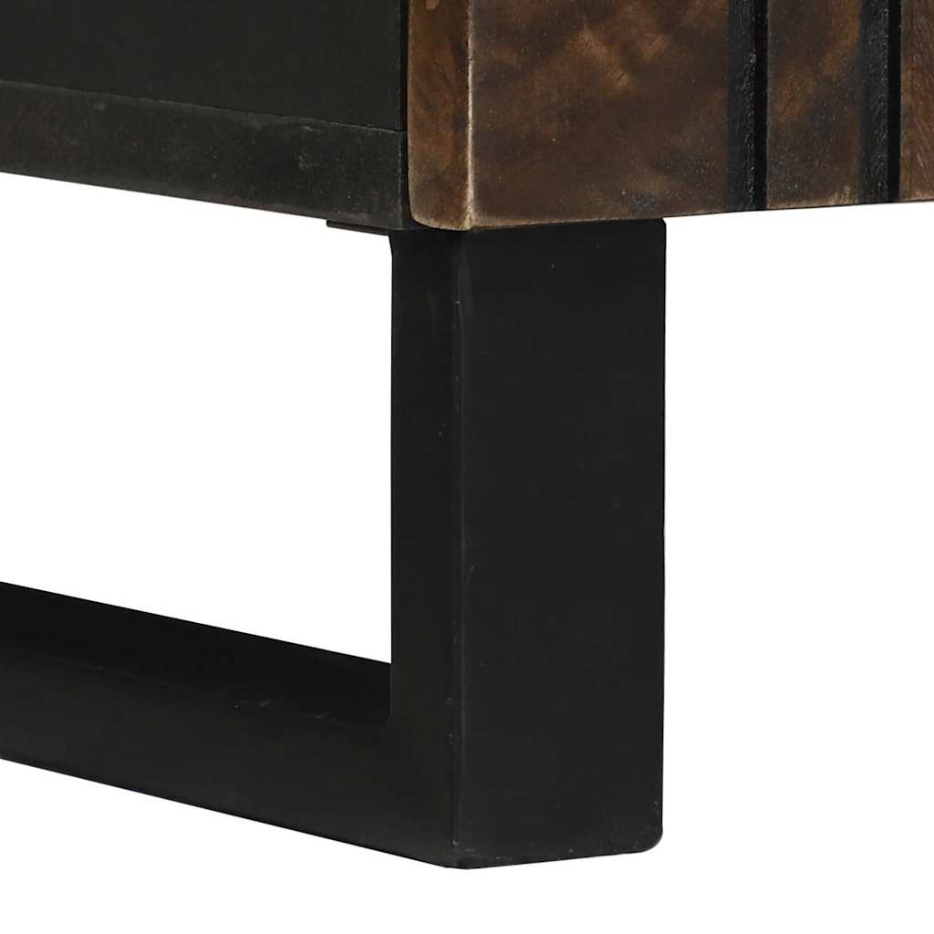 Vonios spintelė 38x33.5x58 cm iš tvirto mango medžio