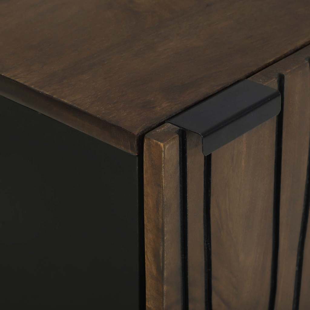 Vonios spintelė 38x33.5x58 cm iš tvirto mango medžio