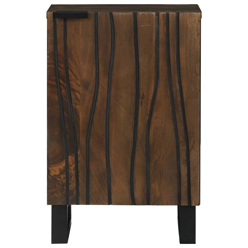 Vonios spintelė 38x33.5x58 cm iš tvirto mango medžio