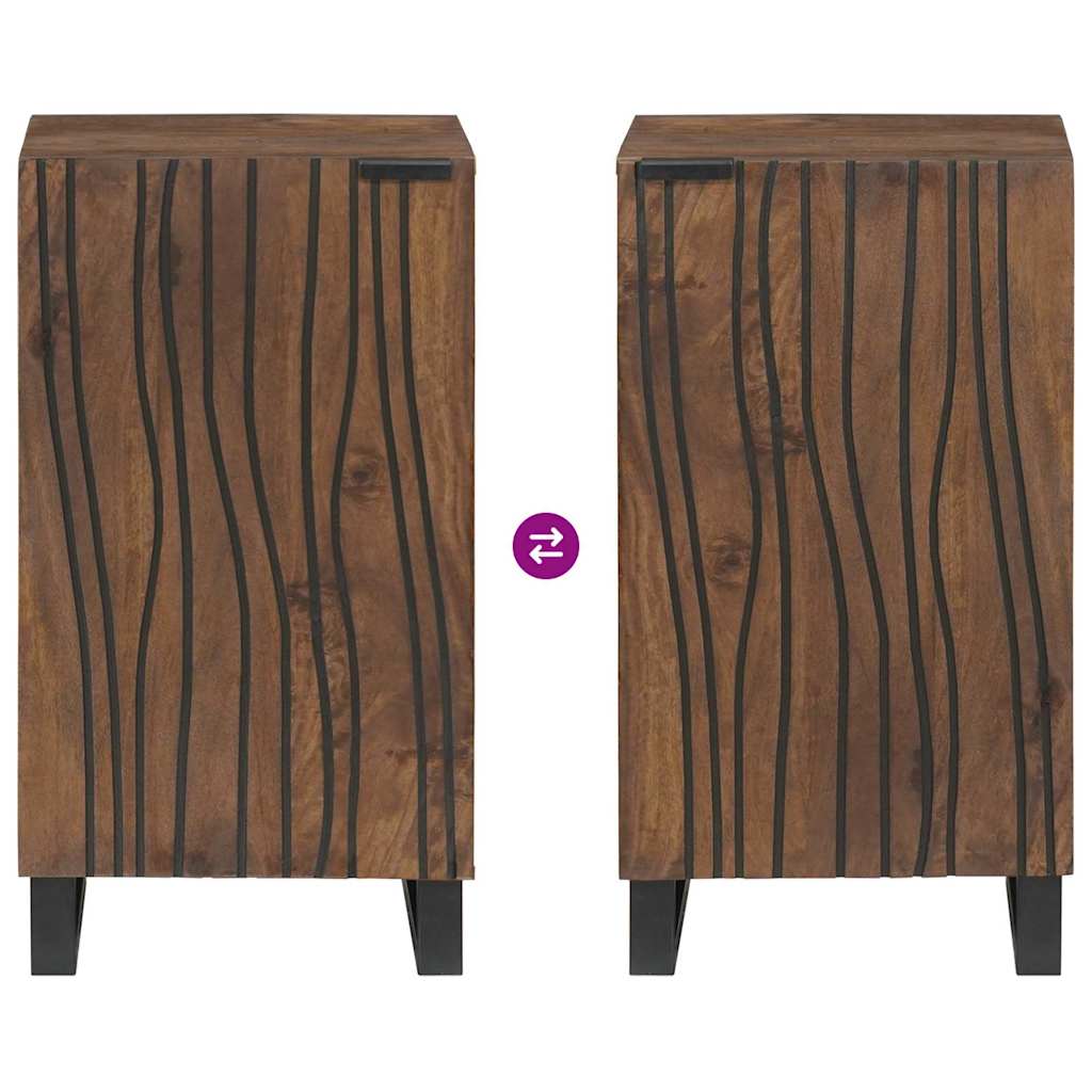 Komodas Ruda 40 x 33 x 75 cm mango medienos masyvas