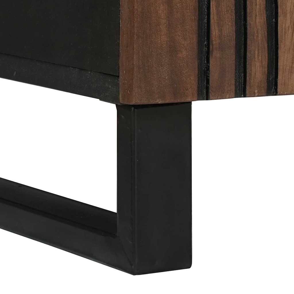 Komodas su stalčių Ruda 60 x 33 x 75 cm mango medienos masyvas