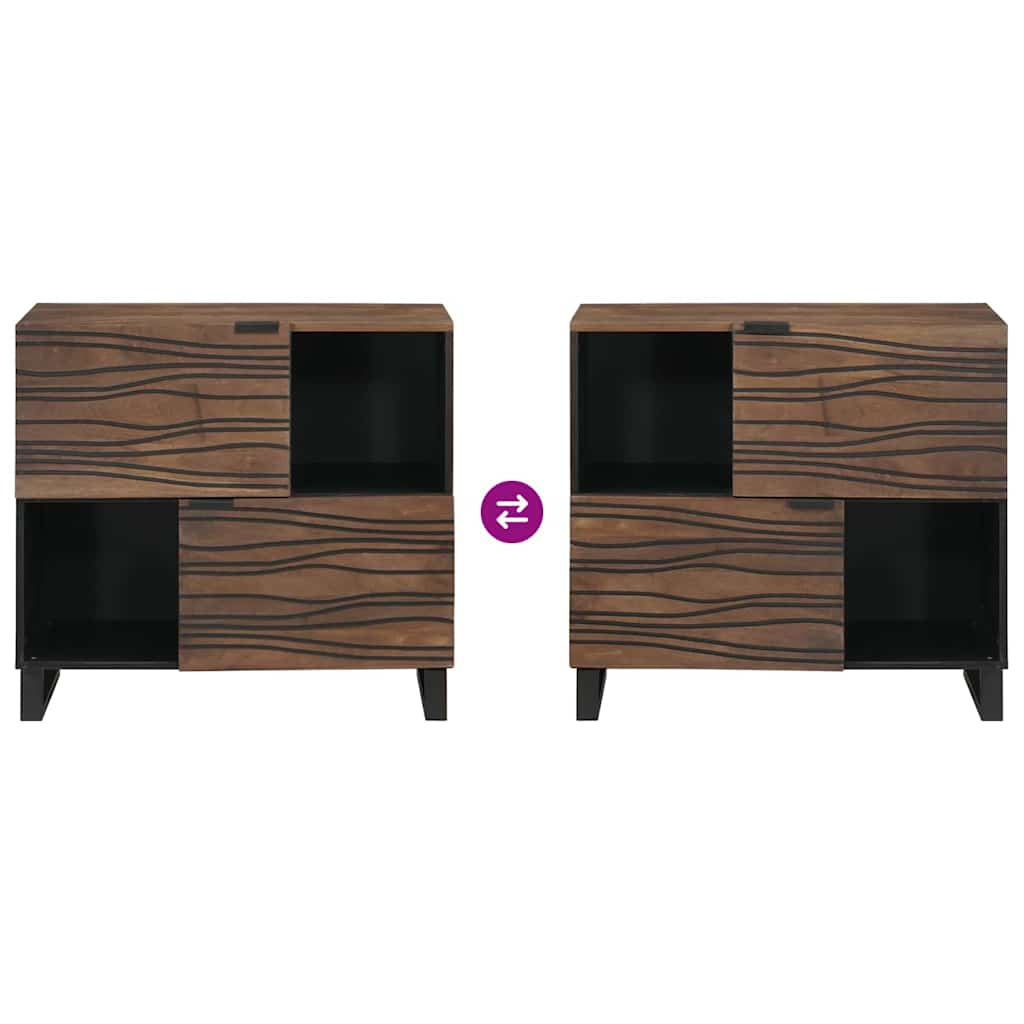 Kumode 80x33,5x75 cm no masīva mango koka