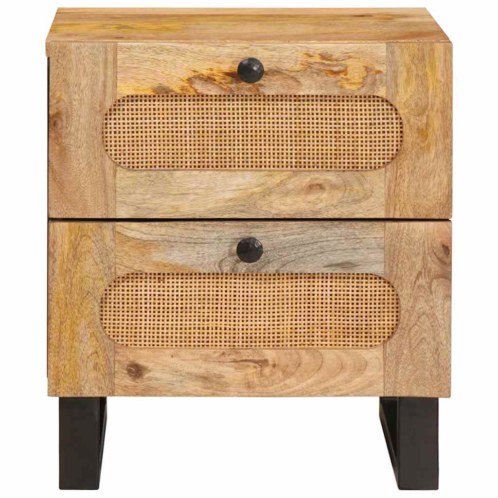 Bedside cabinet 2 pcs Natural 40 x 33.5 x 46 cm